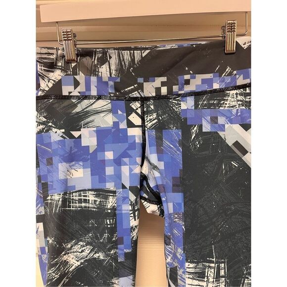 Vimmia Graphic Analog Blue Full Length Leggings sz M NWOT - Picture 3 of 8